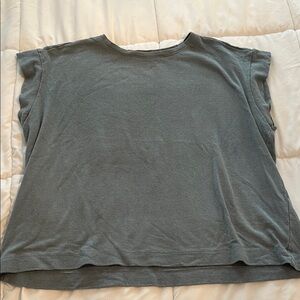 J. Crew Blue Gray Muscle Tee
